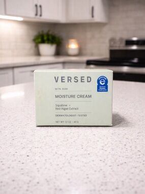 VERSED Skin Soak Moisture Cream 1.5 oz Squalane + Red Algae Hydrating Face Cream